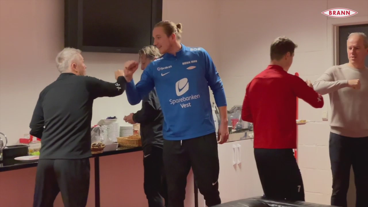 Første dag tilbake på Stadion